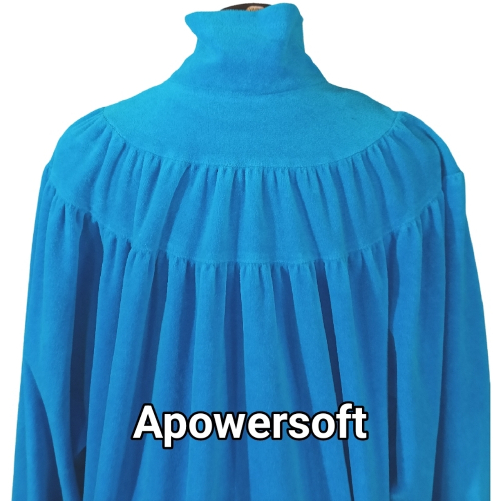 Velour Full Length Robe - Picture 5 of 6